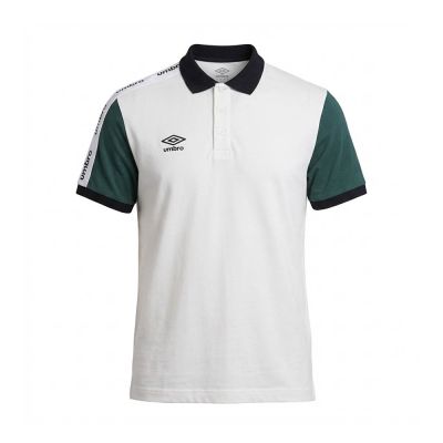 POLOS UMBRO ORIGINAL HOMME BLANC COTON